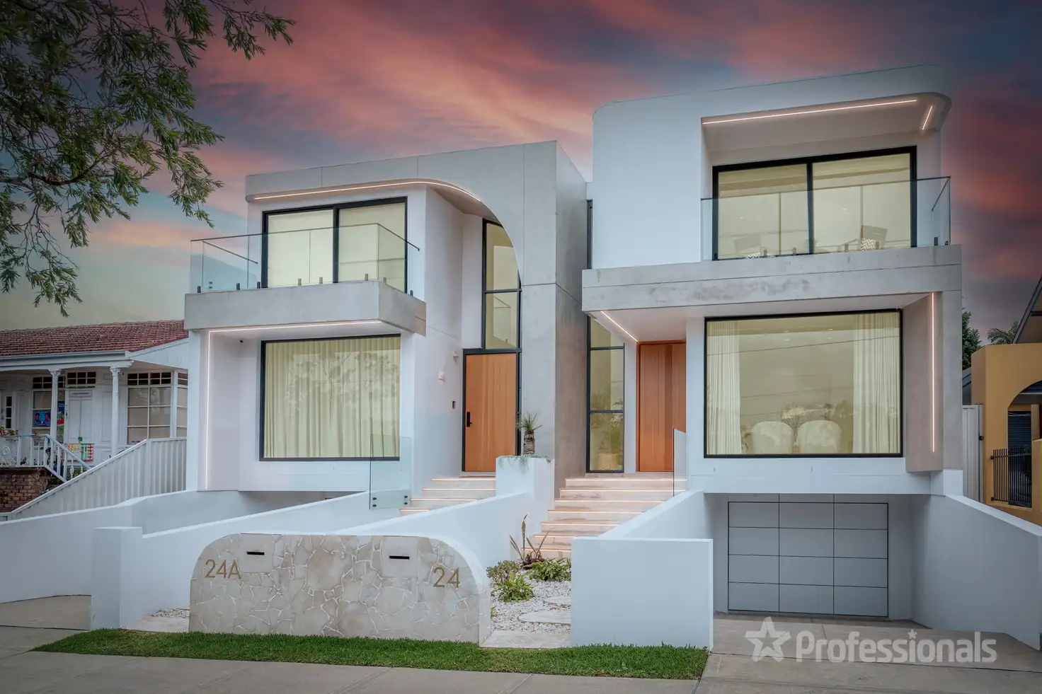 Main view of Homely semi-detached listing, 24 Doris Street, Picnic Point NSW 2213