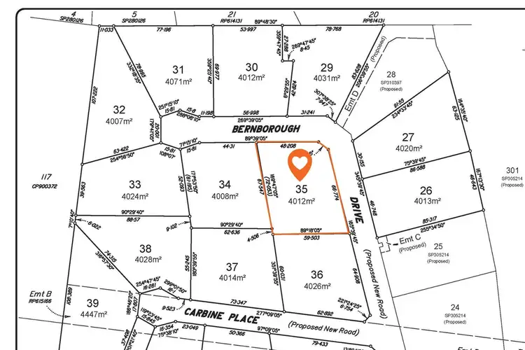 Third view of Homely land listing, 51 Bernborough Drive, Barmaryee QLD 4703