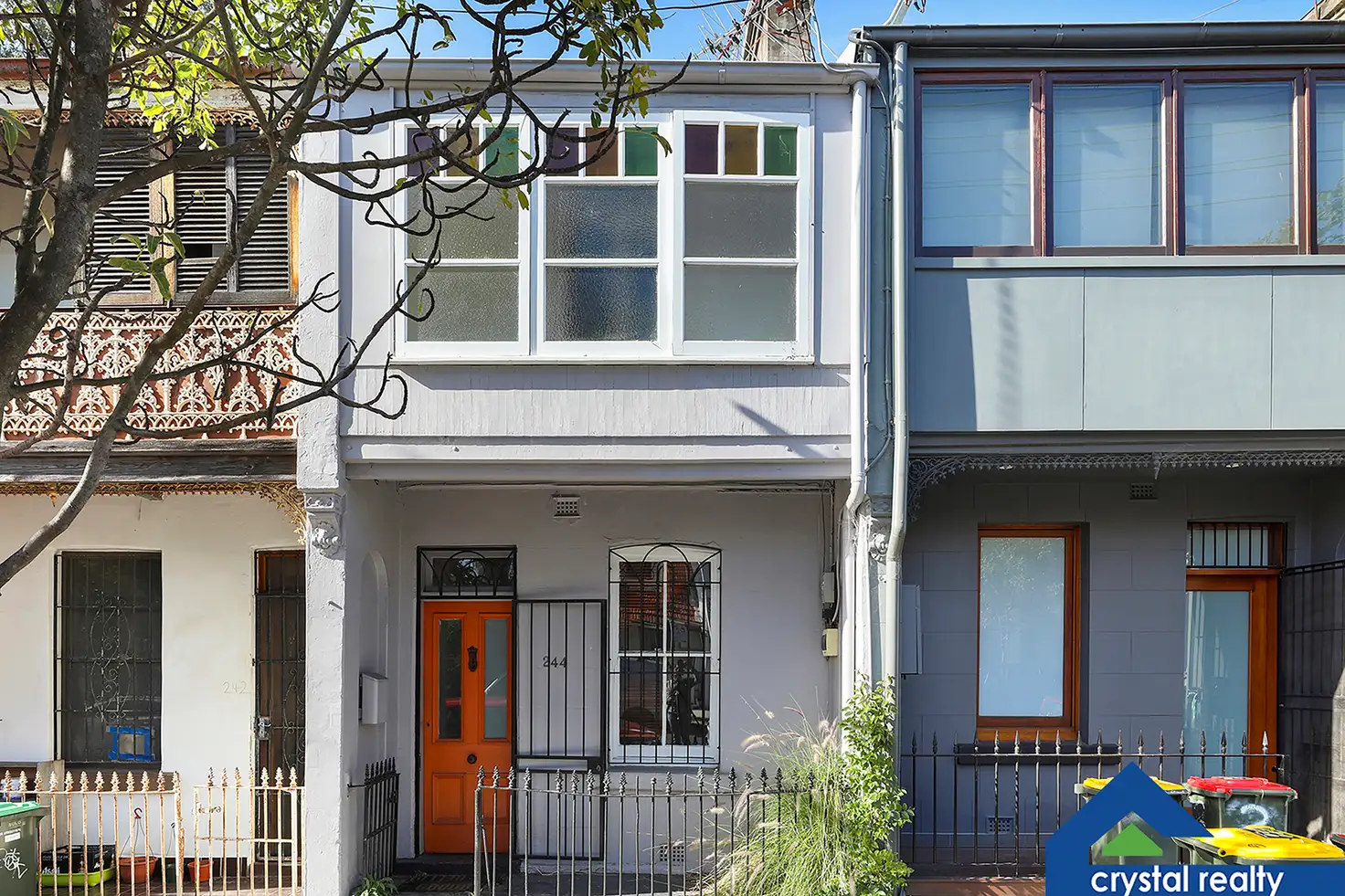 Main view of Homely terrace listing, 244 Abercrombie Street, Redfern NSW 2016