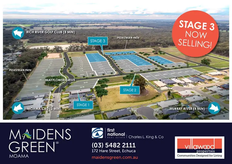 Third view of Homely land listing, 11 Princess Way, Moama NSW 2731