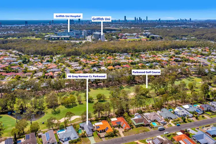 Main view of Homely house listing, 46 Greg Norman Crescent, Parkwood QLD 4214