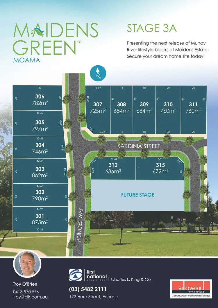 Second view of Homely land listing, 21 Princess Way, Moama NSW 2731