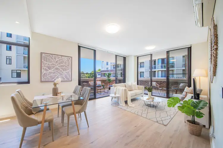 Main view of Homely apartment listing, 424/45 Amalfi Drive, Wentworth Point NSW 2127