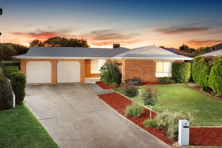 Main view of Homely house listing, 4 Canary Court, Wodonga VIC 3690