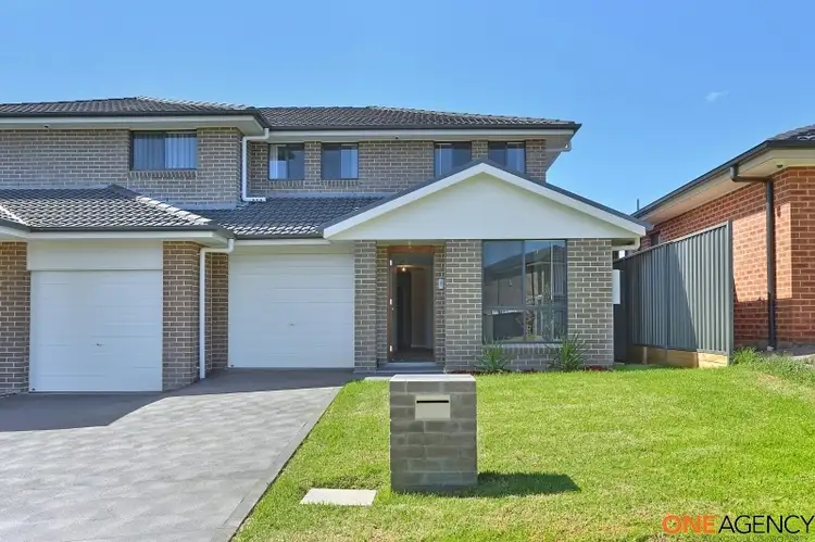 Main view of Homely semi-detached listing, 148A Kavanagh Street, Gregory Hills NSW 2557