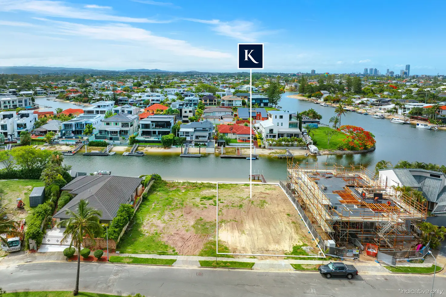 Main view of Homely land listing, 12 Bal Harbour, Broadbeach Waters QLD 4218