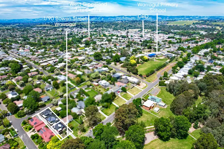 Second view of Homely townhouse listing, 1/90 Bowen Street, Warragul VIC 3820