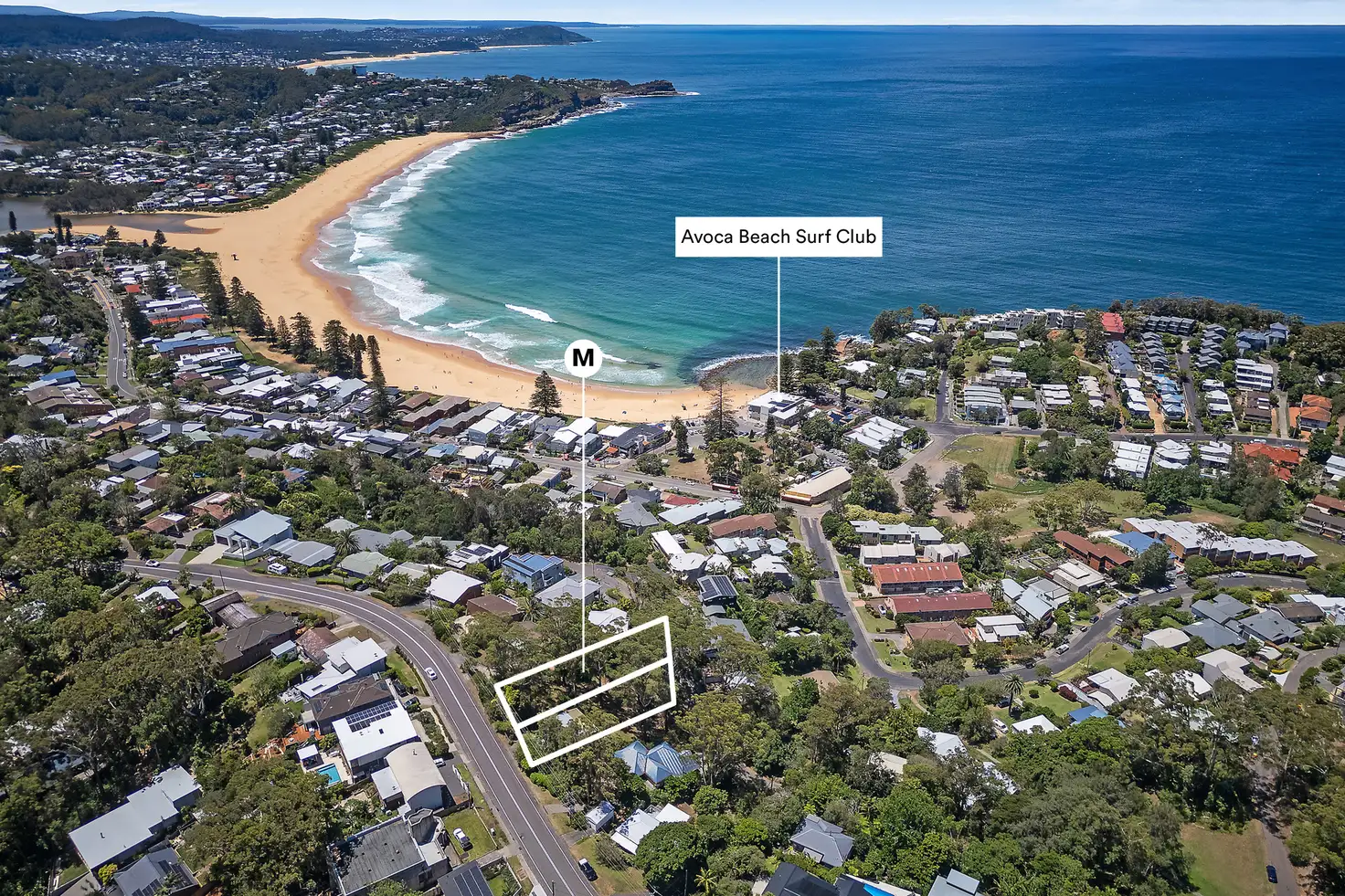 Main view of Homely land listing, 84 Cape Three Points Road, Avoca Beach NSW 2251