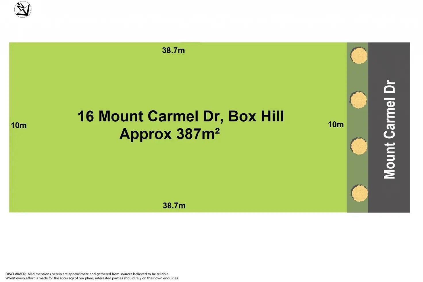 Main view of Homely land listing, 16 Mount Carmel Drive, Box Hill NSW 2765