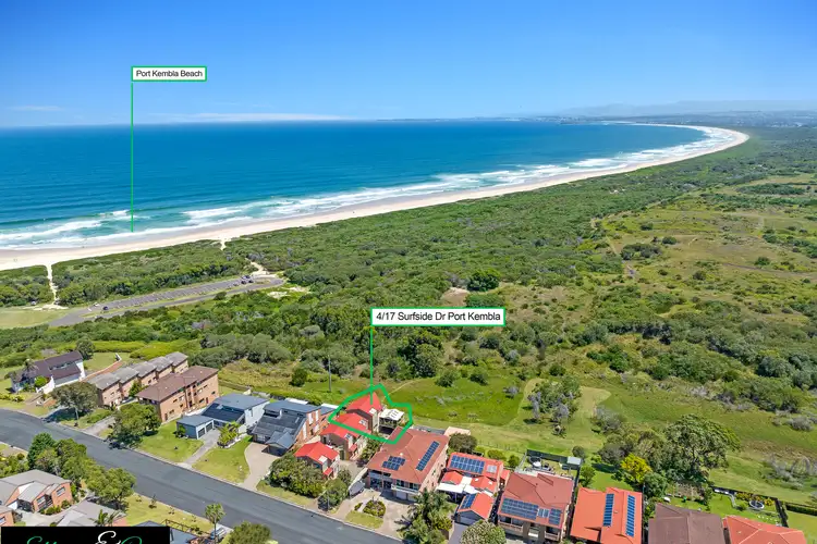Main view of Homely townhouse listing, 4/17 Surfside Drive, Port Kembla NSW 2505