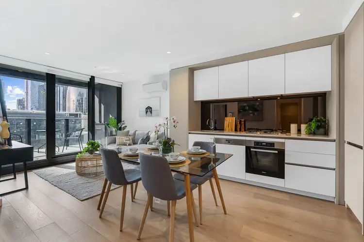Main view of Homely apartment listing, 917/614-666 Flinders Street, Docklands VIC 3008