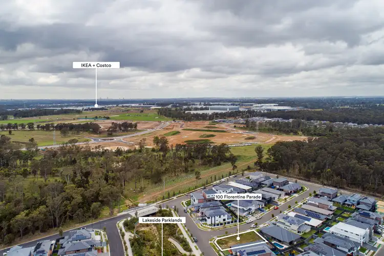 Third view of Homely land listing, 100 Florentine Parade, Marsden Park NSW 2765