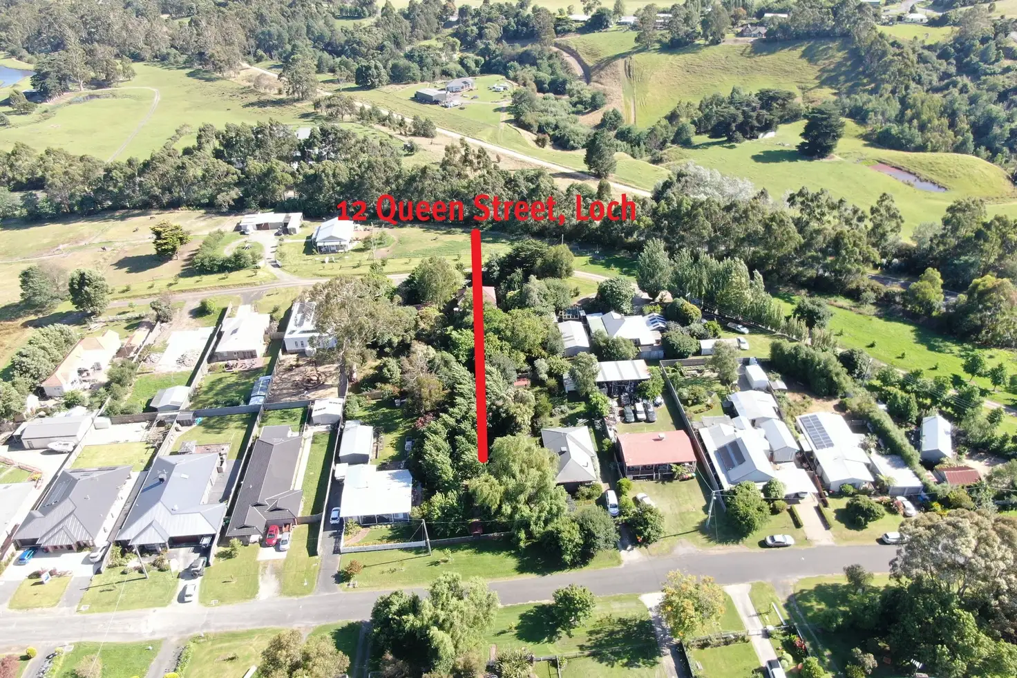 Main view of Homely land listing, 12 Queen Street, Loch VIC 3945