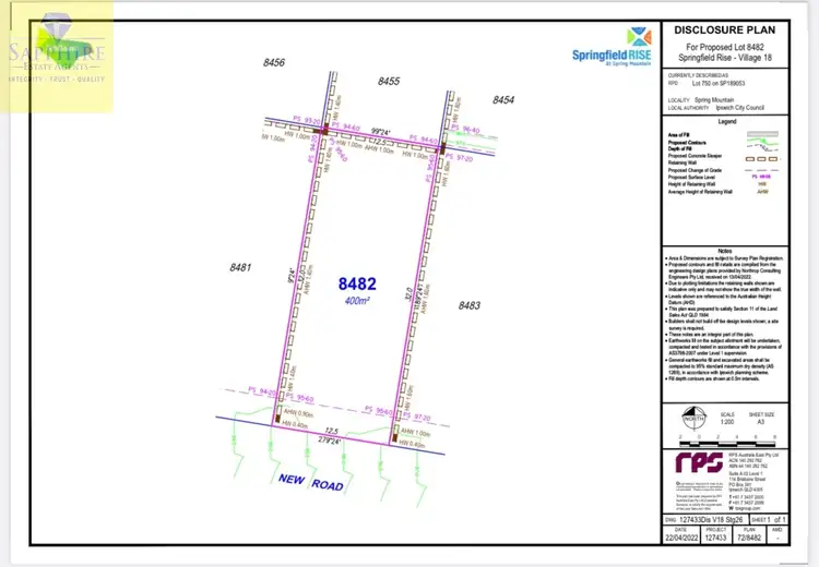 Second view of Homely land listing, LOT 8482, 27 Bethanga Way, Spring Mountain QLD 4300