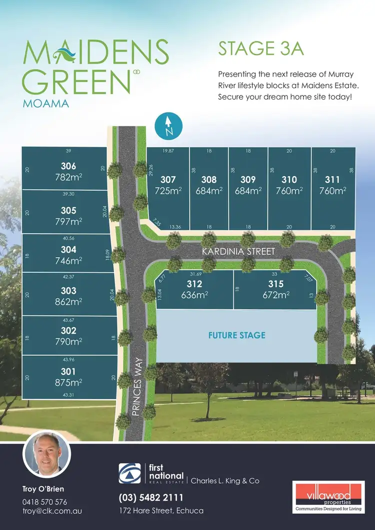 Second view of Homely land listing, 16 Princes Way, Moama NSW 2731
