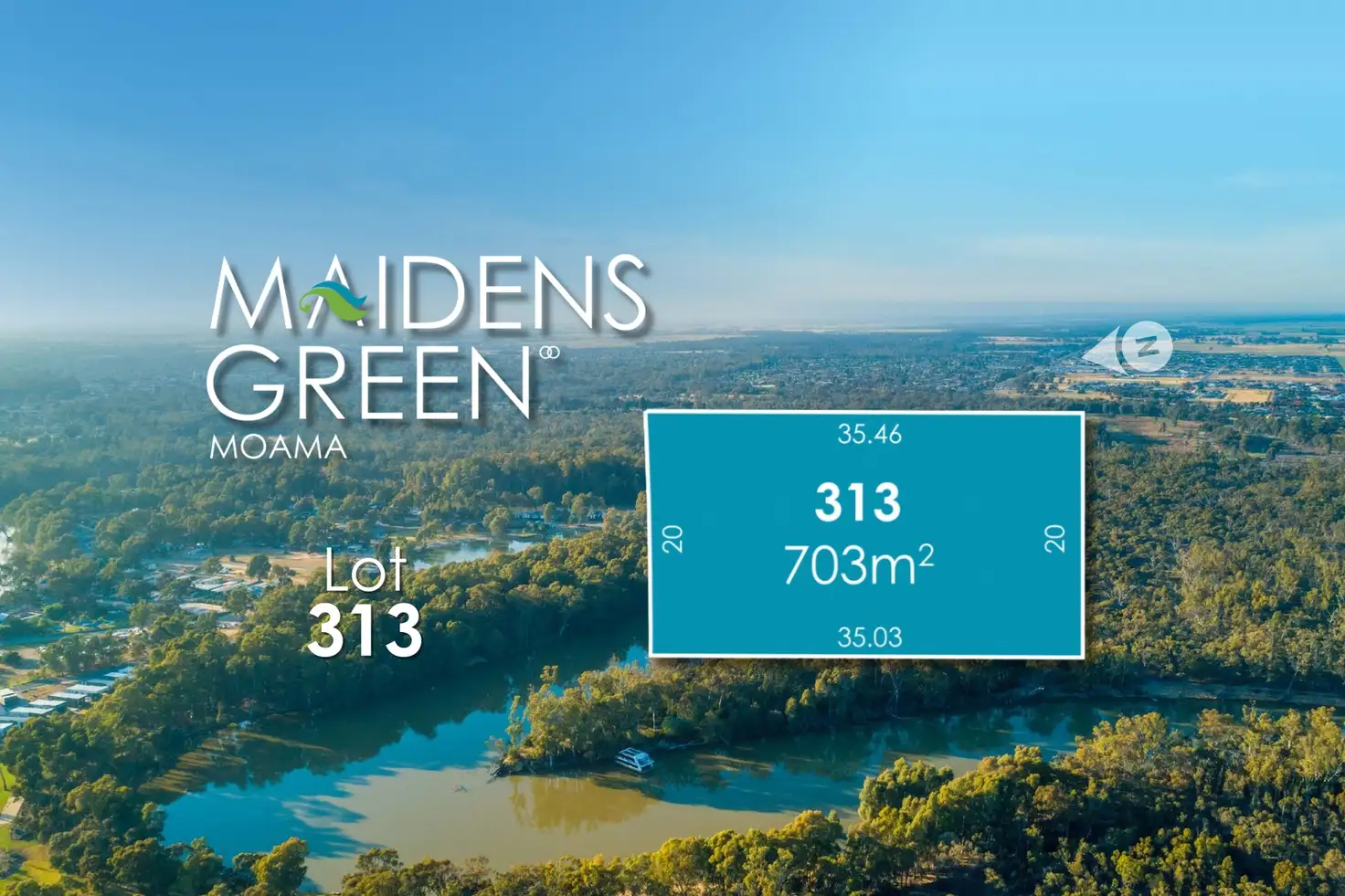 Main view of Homely land listing, 14 Princess Way, Moama NSW 2731