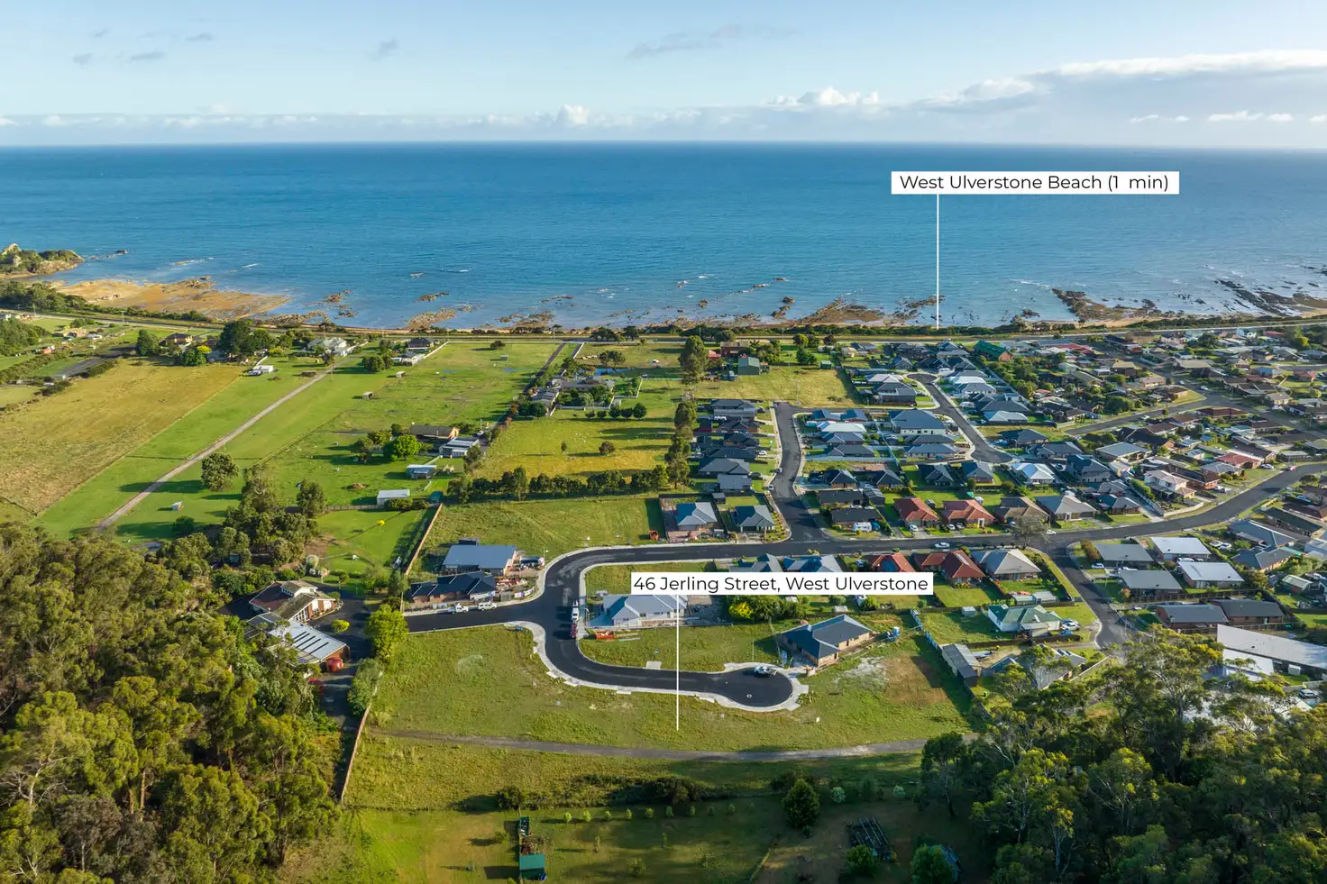 Main view of Homely land listing, 46 Jerling Street, West Ulverstone TAS 7315