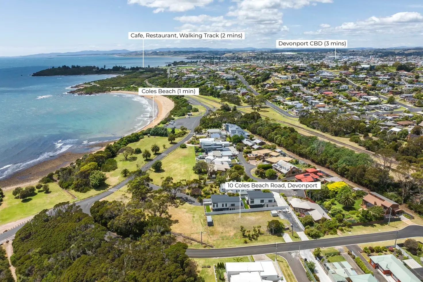 Main view of Homely land listing, 10 Coles Beach Road, Devonport TAS 7310