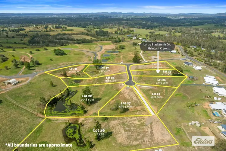 Main view of Homely land listing, LOT 23 Blacksmith Court, Mcintosh Creek QLD 4570