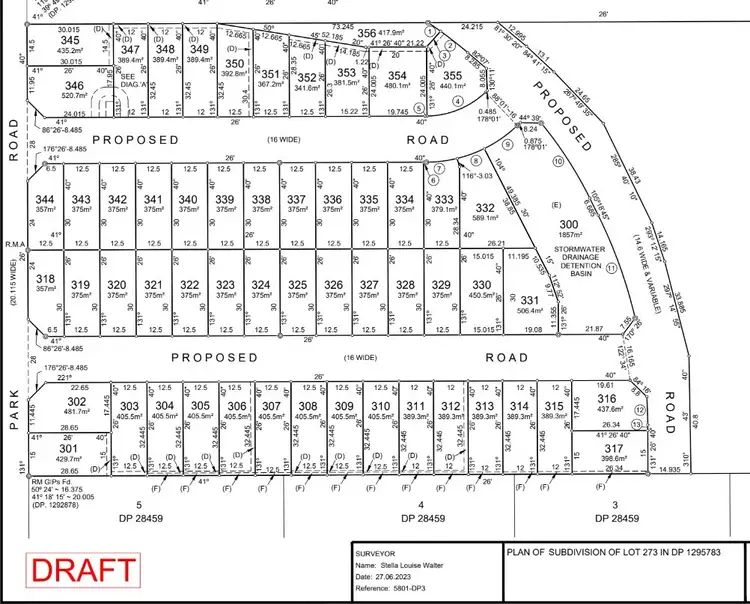 Main view of Homely land listing, LOT 353, 25-52 Park Road, Leppington NSW 2179