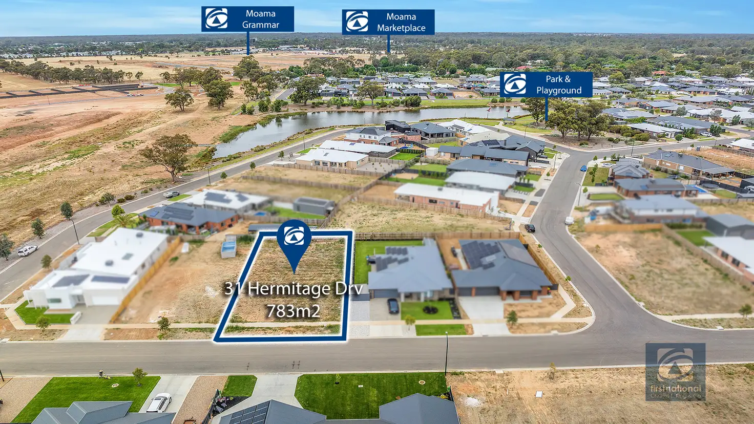 Main view of Homely land listing, 31 Hermitage Drive, Moama NSW 2731
