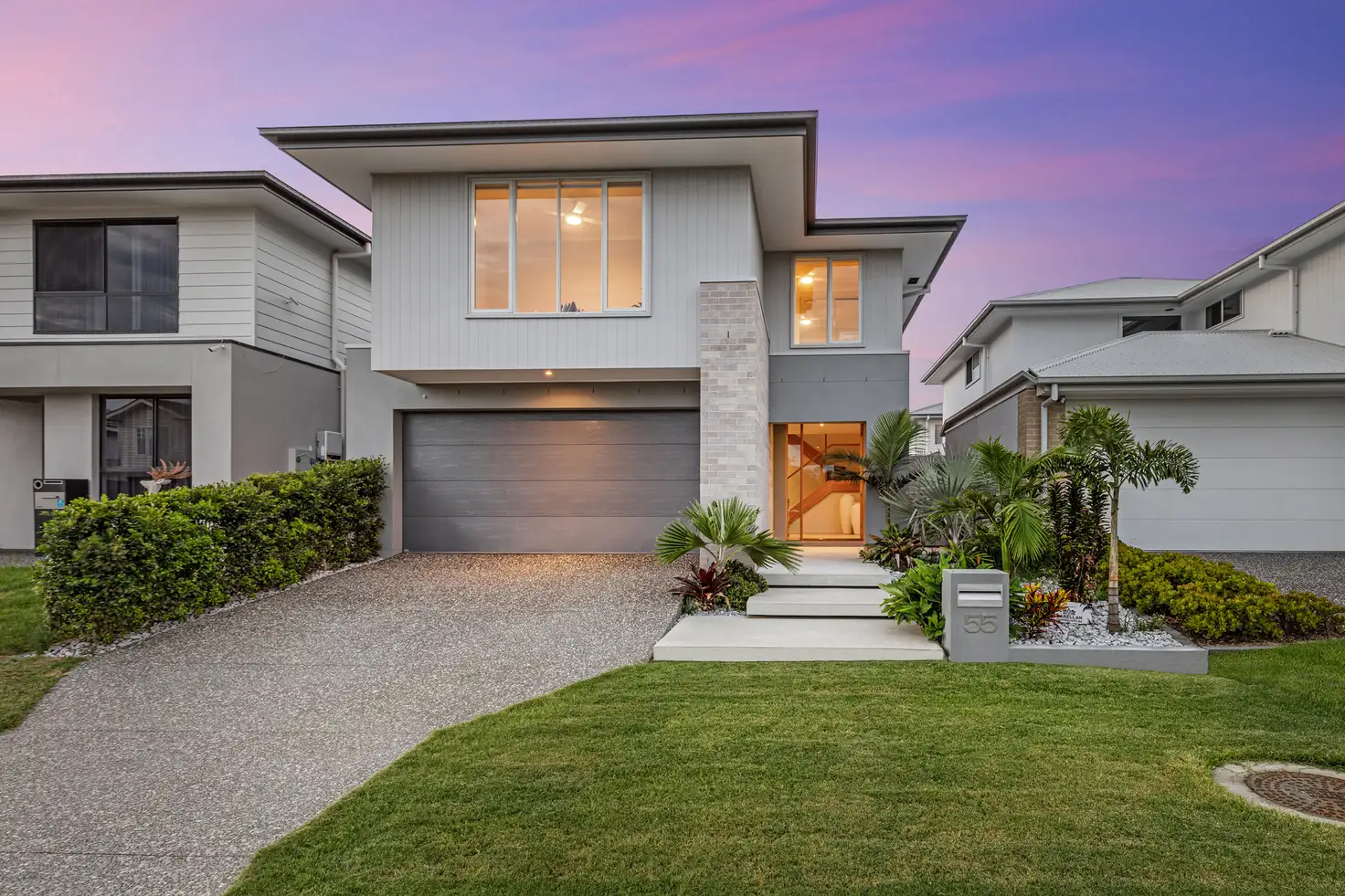 Main view of Homely house listing, 55 Meadow Circuit, Helensvale QLD 4212