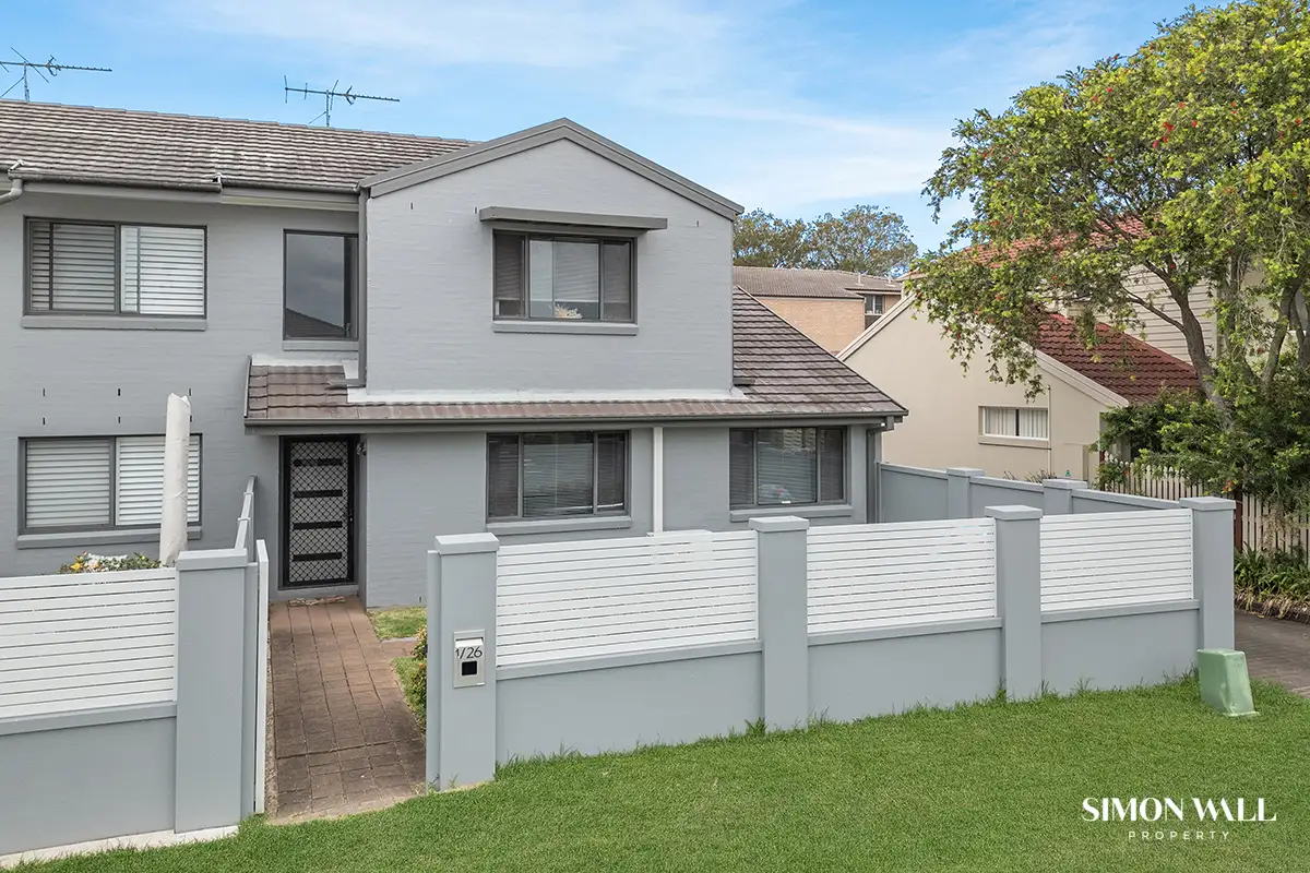 Main view of Homely townhouse listing, 1/26 Churchill Circuit, Hamilton South NSW 2303