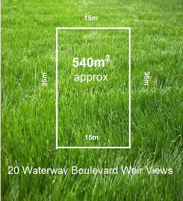 Main view of Homely land listing, 20 Waterway Boulevard, Weir Views VIC 3338