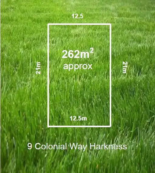 Main view of Homely land listing, 9 Colonial Way, Harkness VIC 3337