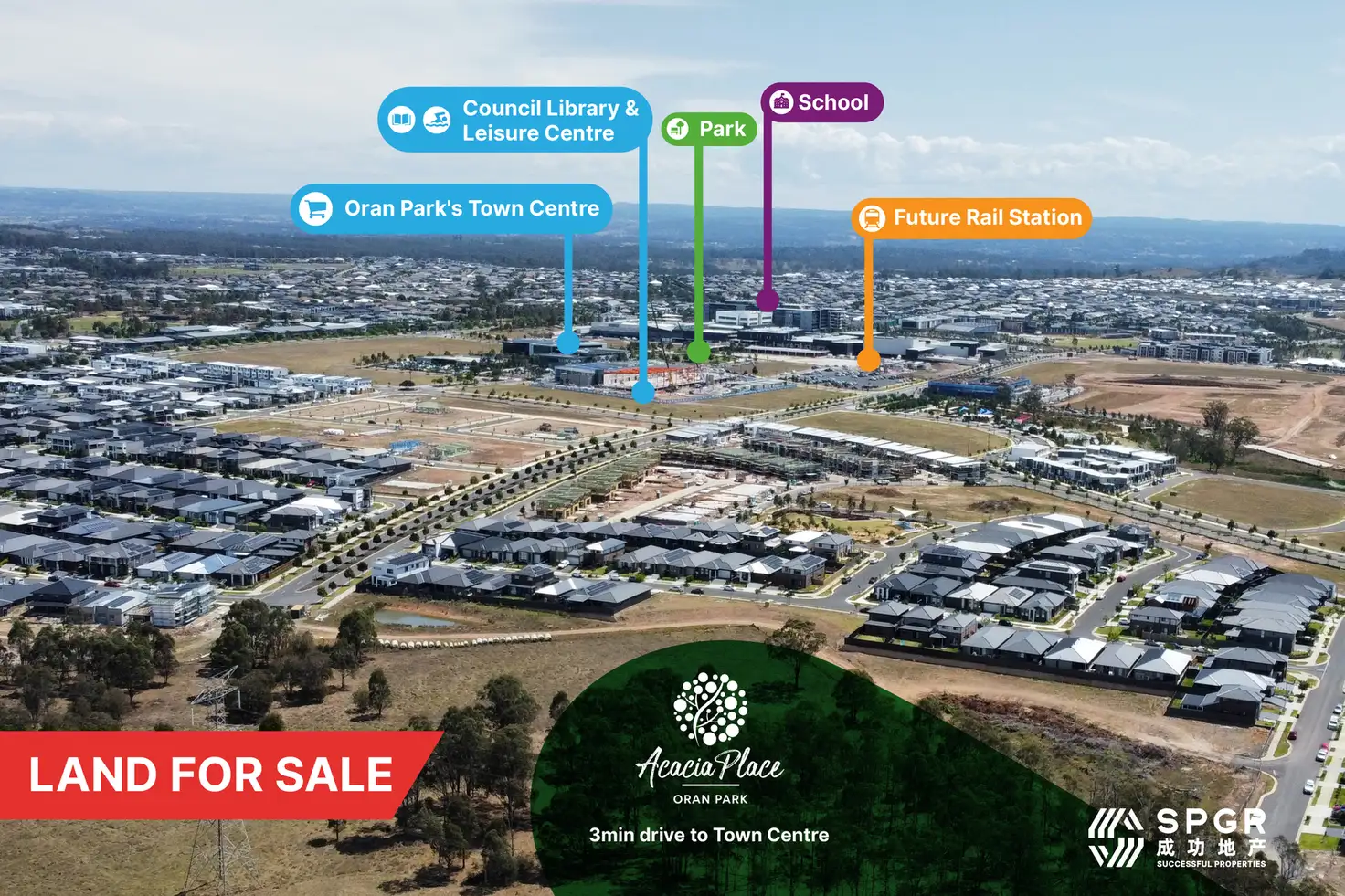 Main view of Homely land listing, 18 Drover Street, Oran Park NSW 2570