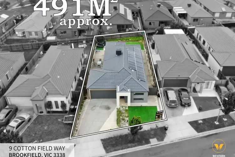 Second view of Homely house listing, 9 Cotton Field Way, Brookfield VIC 3338