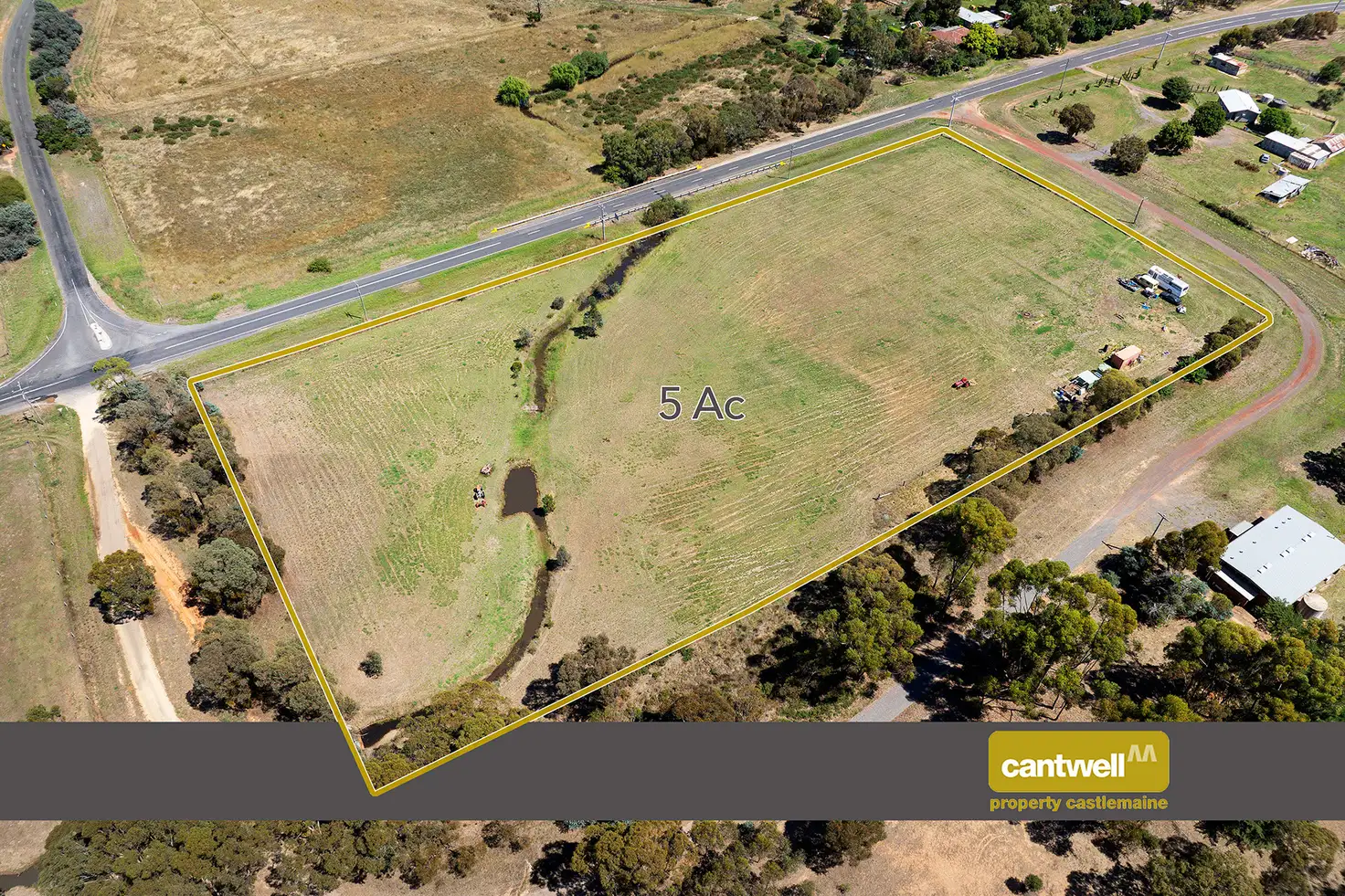 Main view of Homely land listing, 1991 Creswick-Newstead Road, Campbelltown VIC 3364
