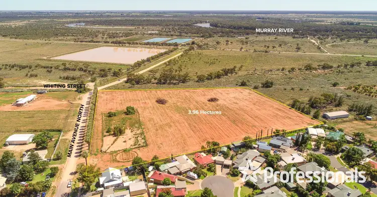 Main view of Homely land listing, 56 Main Avenue North, Merbein VIC 3505