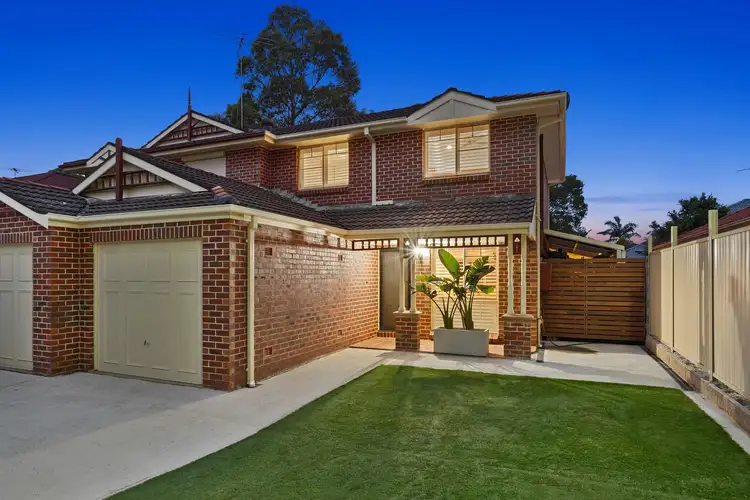 Main view of Homely semi-detached listing, 3a Bassett Place, Menai NSW 2234