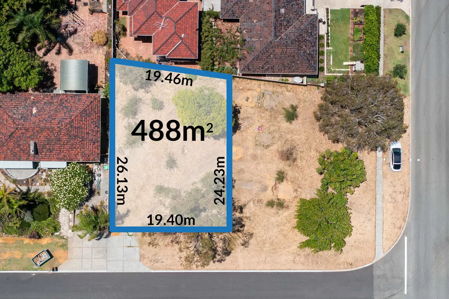 Main view of Homely land listing, 104 Paramatta Road, Doubleview WA 6018