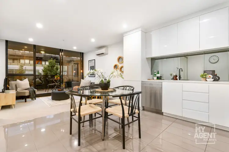 Second view of Homely apartment listing, 215/54 La Scala Avenue, Maribyrnong VIC 3032