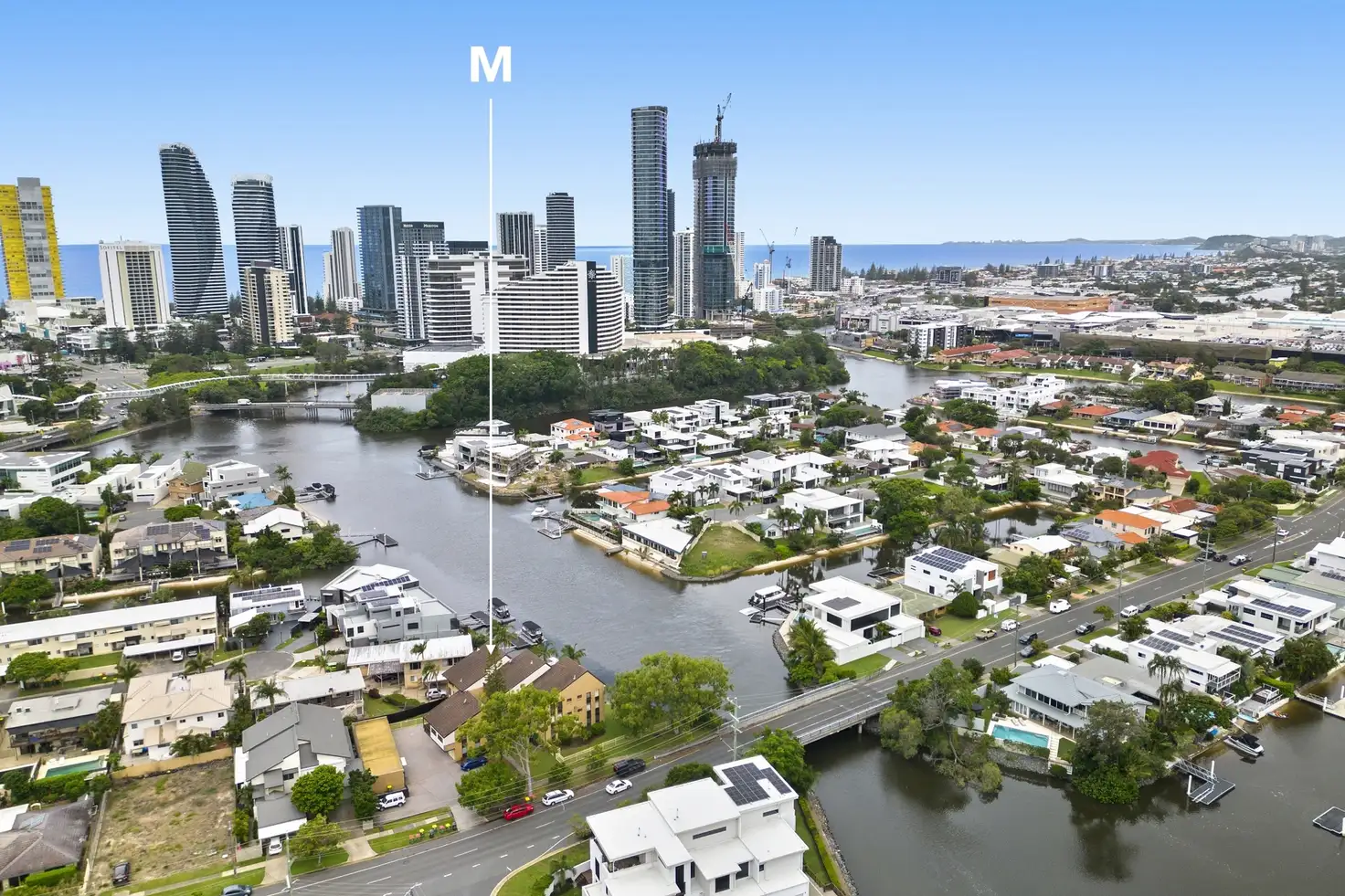 Main view of Homely apartment listing, 10/18 Sunshine Boulevard, Broadbeach Waters QLD 4218