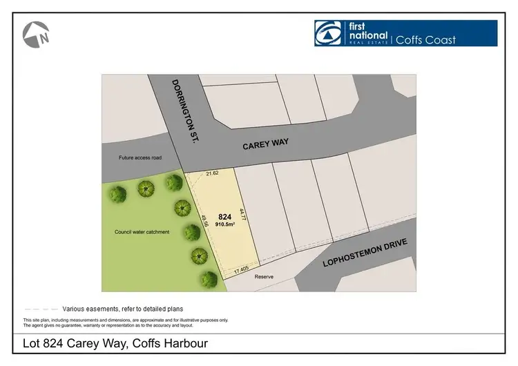 Sixth view of Homely land listing, LOT 824 Carey Way, Coffs Harbour NSW 2450