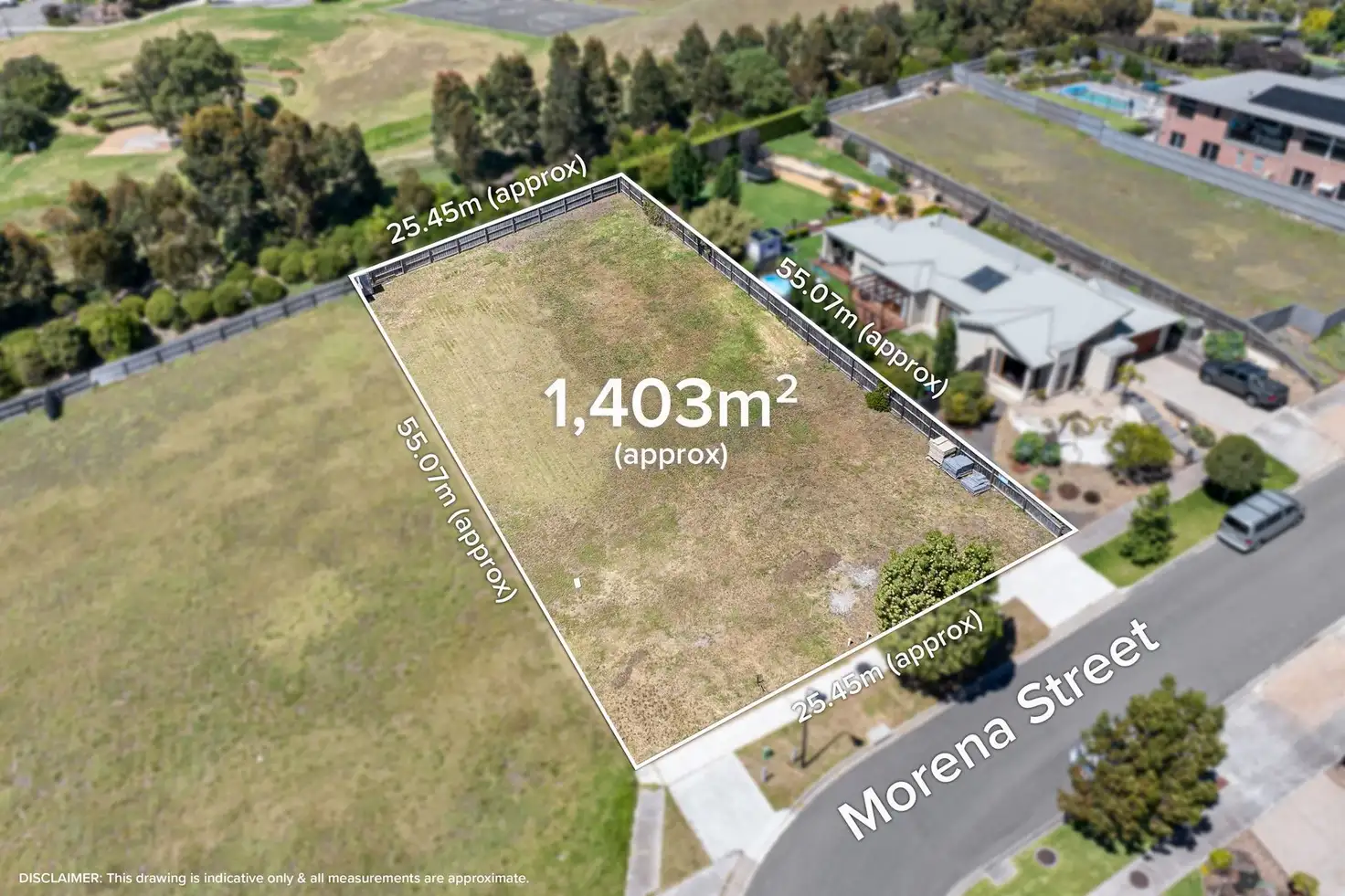 Main view of Homely land listing, 51-53 Morena Street, Highton VIC 3216