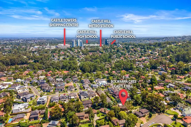 Second view of Homely house listing, 3 Bolwarra Crescent, Castle Hill NSW 2154