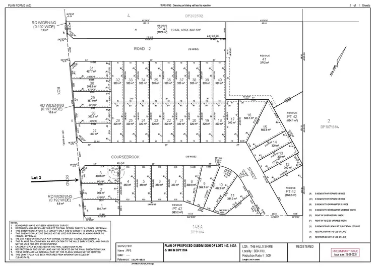 Third view of Homely land listing, 50 Box Road, Box Hill NSW 2765
