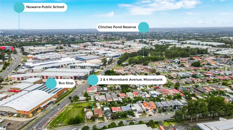 Second view of Homely house listing, 2-4 Moorebank Avenue, Moorebank NSW 2170