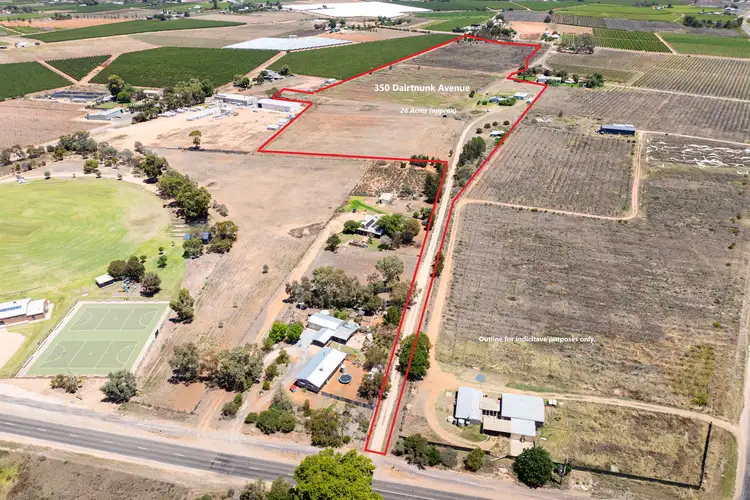 Main view of Homely rural property listing, 350 Dairtnunk Avenue, Cardross VIC 3496