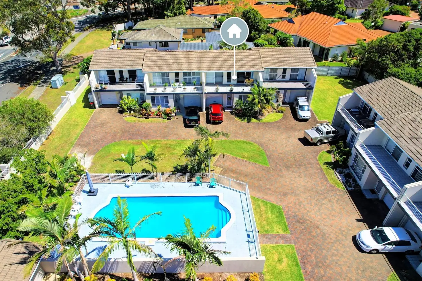 Main view of Homely townhouse listing, 10/112-114 The Lakes Way, Forster NSW 2428