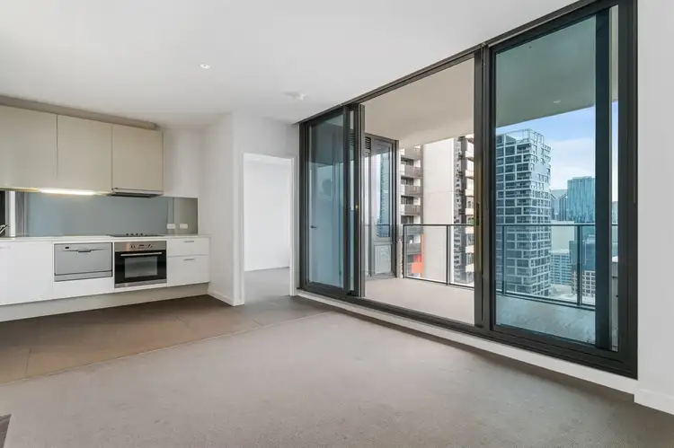 Second view of Homely apartment listing, 4210/220 Spencer Street, Melbourne VIC 3000