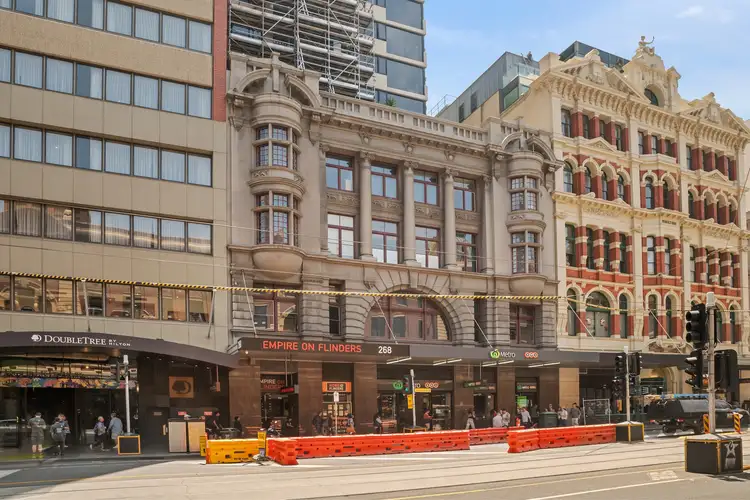Main view of Homely studio listing, 909/268 Flinders Street, Melbourne VIC 3000