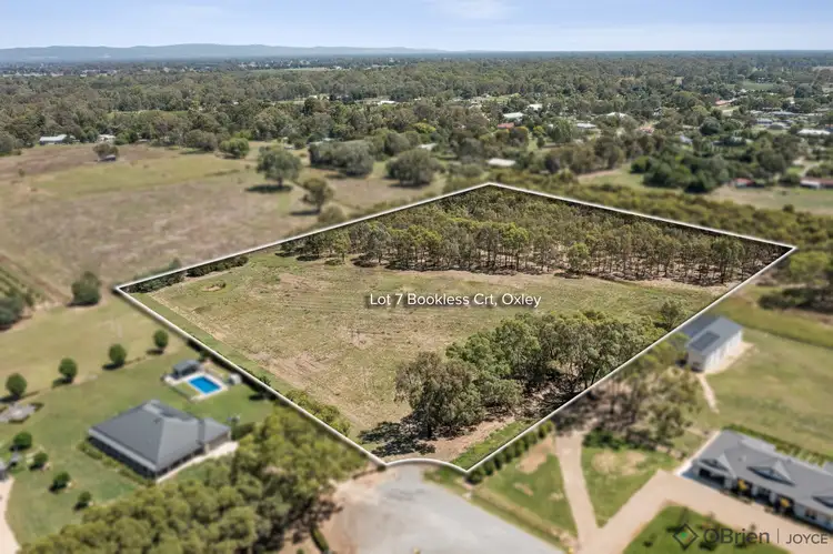 Main view of Homely land listing, LOT 7 Bookless Court, Oxley VIC 3678
