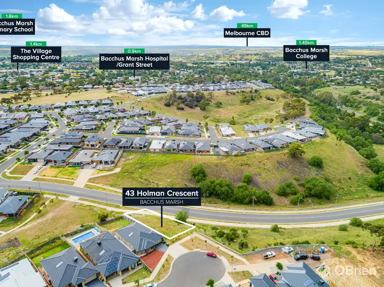 Second view of Homely land listing, 43 Holman Crescent, Bacchus Marsh VIC 3340