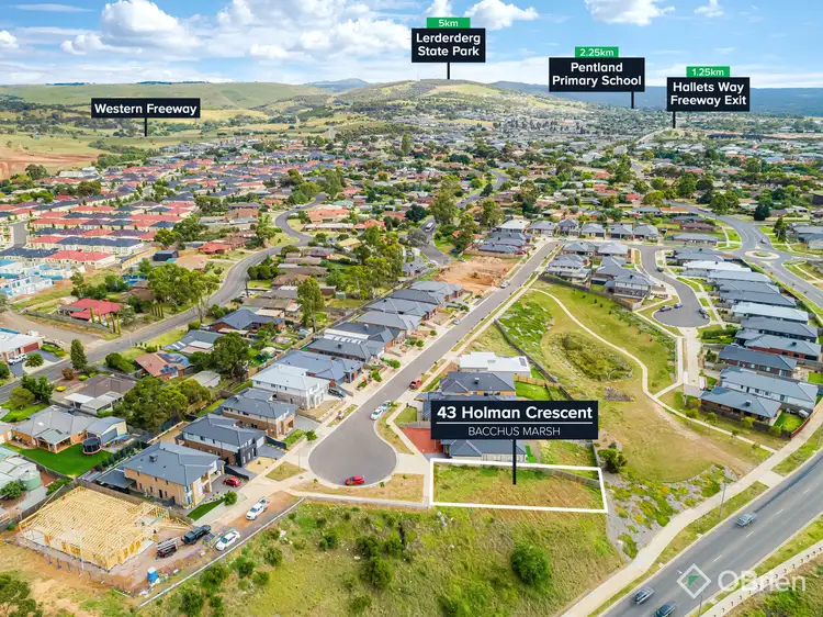 Third view of Homely land listing, 43 Holman Crescent, Bacchus Marsh VIC 3340