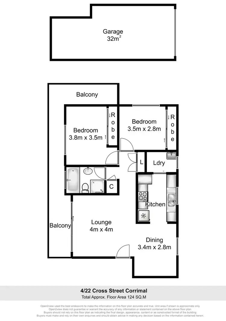 Third view of Homely unit listing, 4/22 Cross Street, Corrimal NSW 2518
